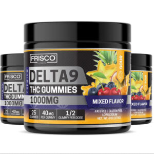 Mix Flavor Sour – 1000mg | 25 Gummies