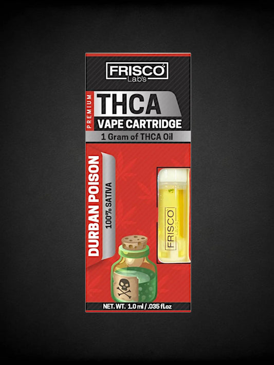Durban Poison x THCA Vape Cartridge
